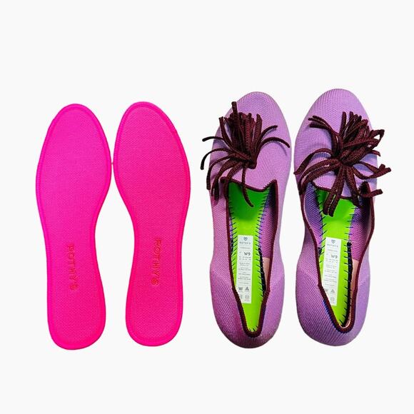 Rothy's Merino Tassel Loafer Very Pink Women’s Size 7‎ - Picture 6 of 8